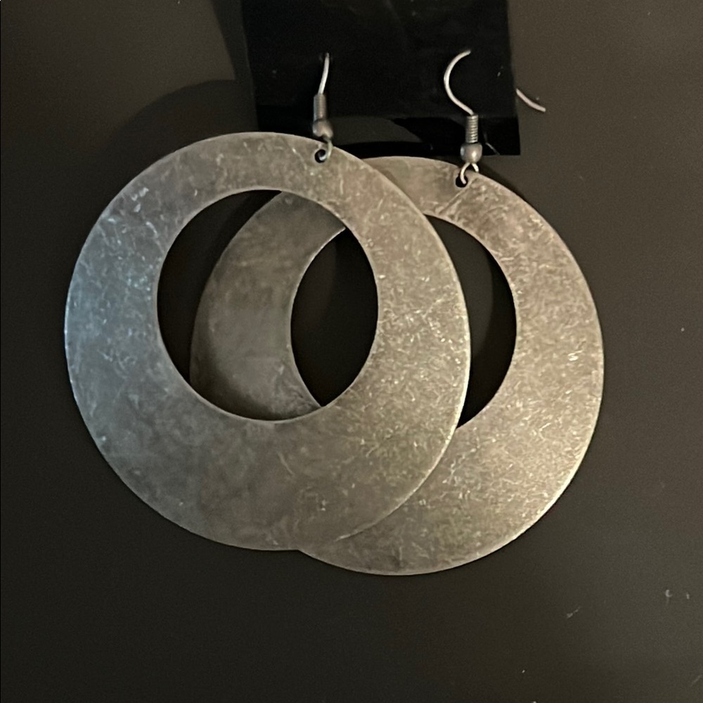 Silver Hoop Earrings